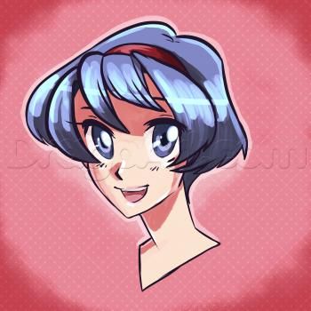 kak risovat anime Girl0626